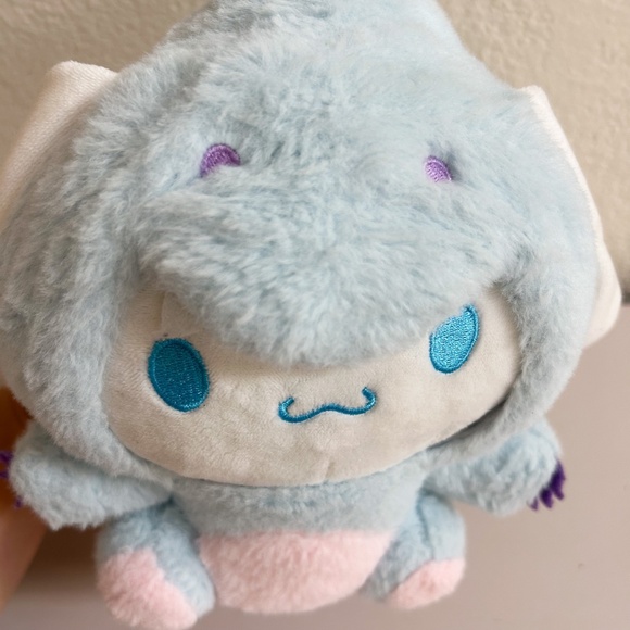 SANRIO Cinnamoroll Dinosaur Plush blue pink purple, soft smile - collectible - Picture 2 of 12